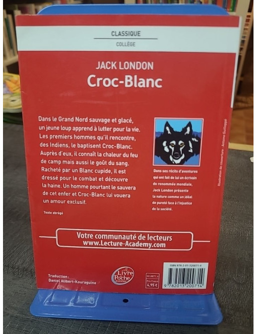 Croc-Blanc - Texte abrégé de Jack London