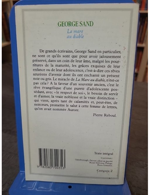 La Mare au diable de George Sand