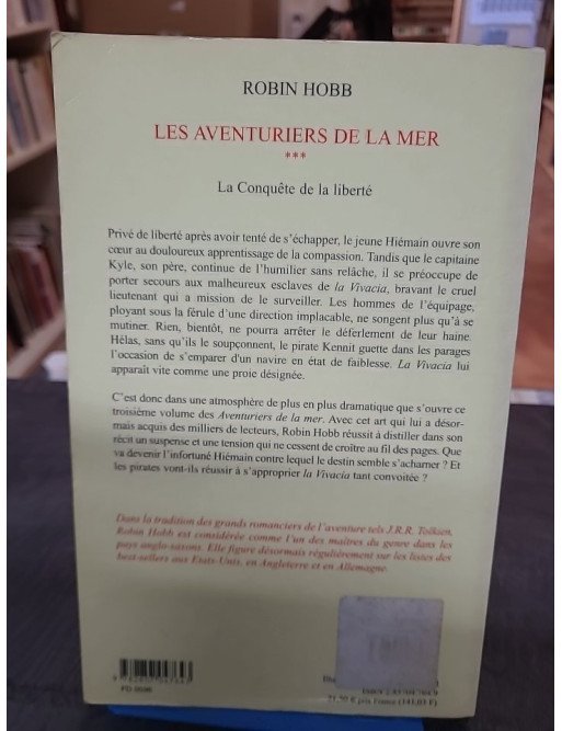 Les Aventuriers de la mer, tome 3 - La Conquête de la liberté de Robin Hobb
