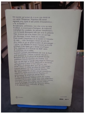 Les Bonaparte - Histoire d'une famille de Theo Aronson