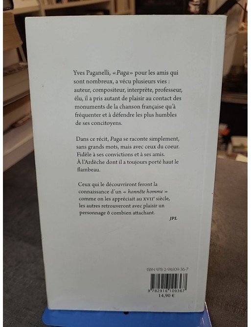 Au delà des mots et des notes d'Yves Paganelli