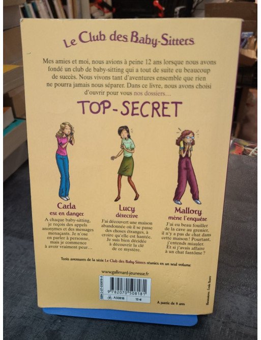 Nos Dossiers Top-Secret - Tome 2 d'Ann M. Martin