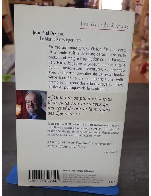 Le Marquis des Eperviers Jean-Paul Desprat