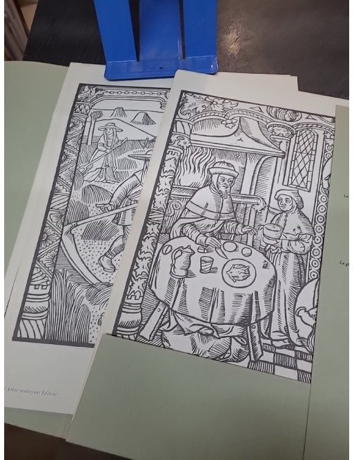 Le calendrier des bergers -tiré de l'édition de 1497