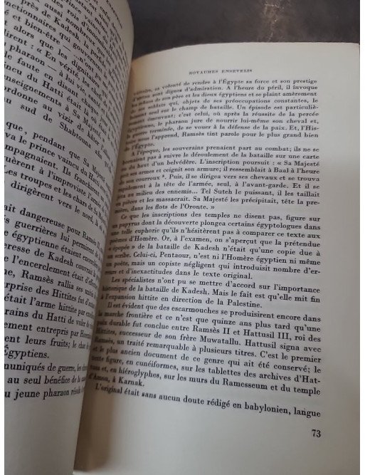 Royaumes Ensevelis de SCHREIBER