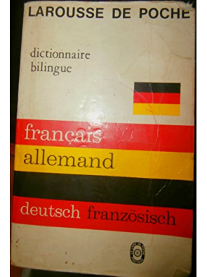 Larousse de poche allemand...