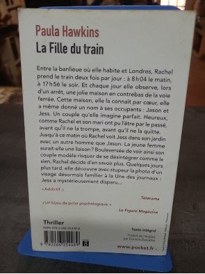 La Fille du train - Modèle aléatoire de Paula Hawkins