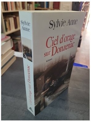 Ciel d'orage sur Donzenac de Sylvie Anne