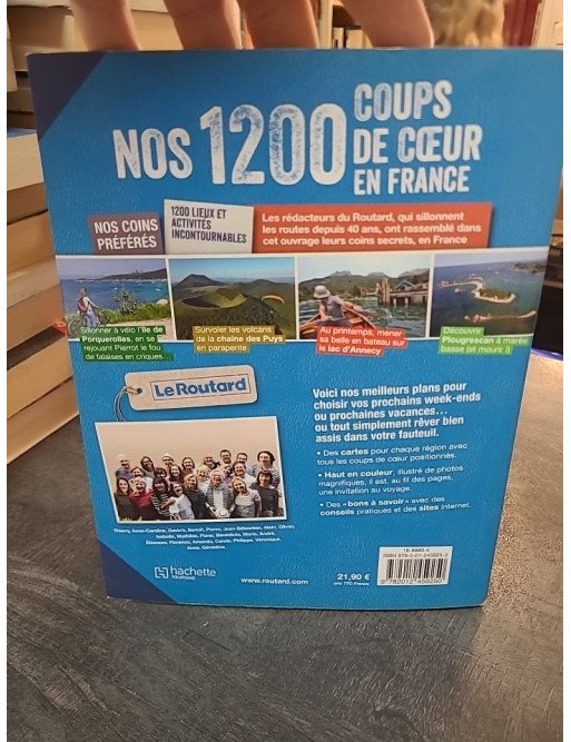 Nos 1200 coups de coeur en France de Philippe Gloaguen