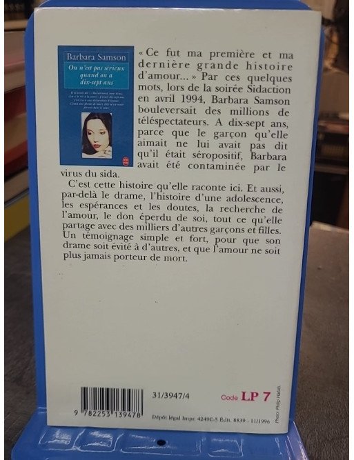 On n'est pas sérieux quand on a dix-sept ans de Barbara Samson et Marie-Thérèse Cuny