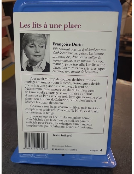 Les Lits à une place de Françoise Dorin