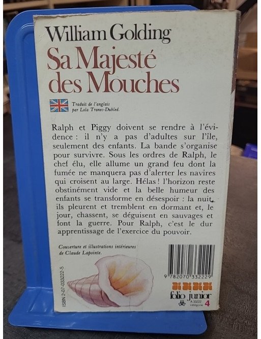 Sa Majesté des Mouches par William Golding