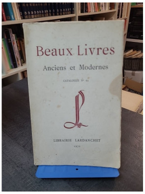Beaux Livres Anciens Et...