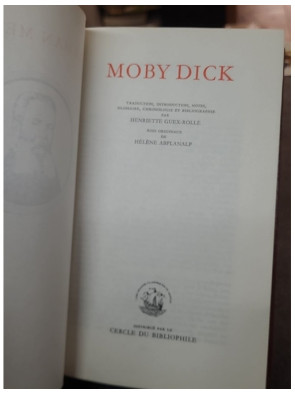 Moby dick par Herman Melville