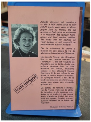 Marianne une etoile pour Napoleon Tome 1 par Juliette Benzoni