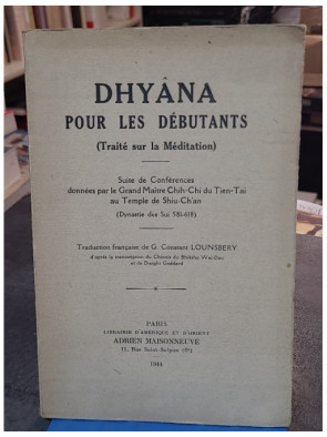 Dhyâna pour les débutants,...