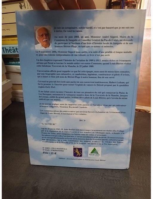 Pionniers du ciel, vainqueurs de la traversée de la Manche : Blériot & Lesseps par Jules Boulart