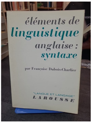 Éléments de linguistique...