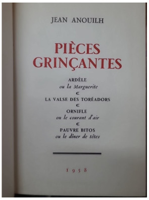 Pièces Grinçantes par Jean...
