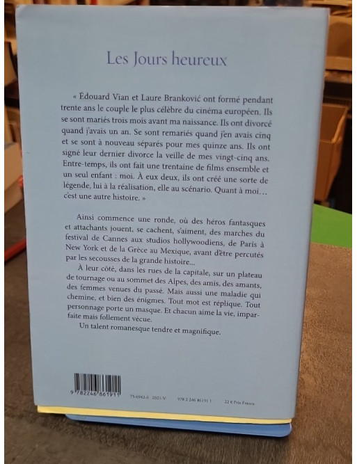 Les jours heureux, son roman par AdélaÎde de Clermont-Tonnerre