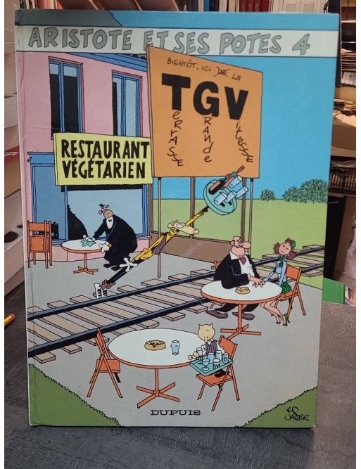 Aristote TGV n°4, par Gerrit de Jager