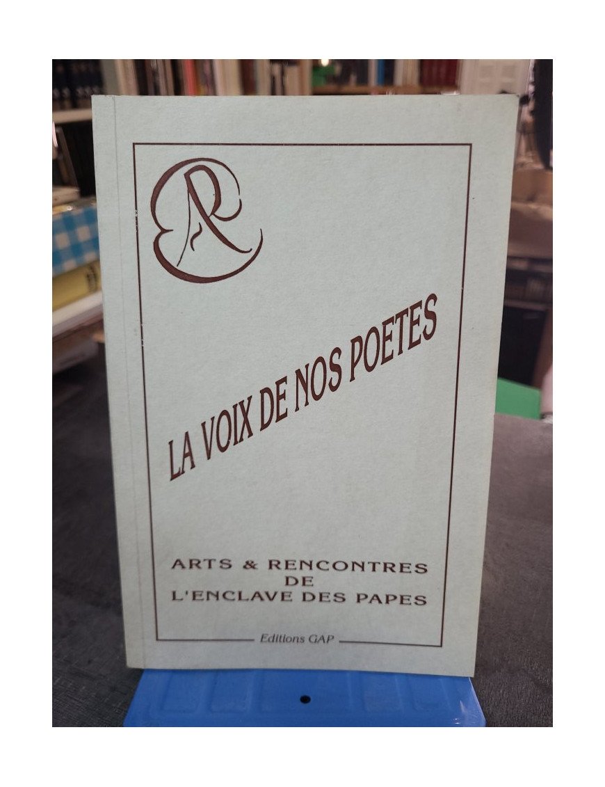 La voix de nos poètes par Arts et rencontres de l'Enclave des papes.