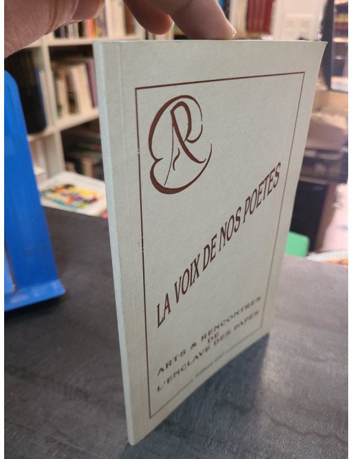 La voix de nos poètes par Arts et rencontres de l'Enclave des papes.