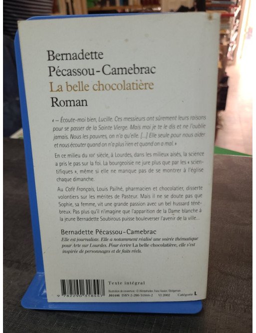 La Belle chocolatière, un roman par Bernadette Pécassou-Camebrac