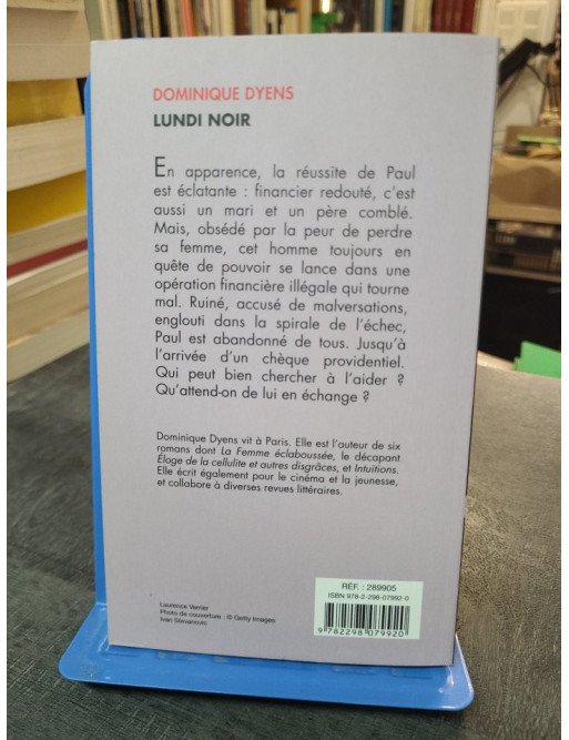 Lundi noir, un roman de Dominique Dyens