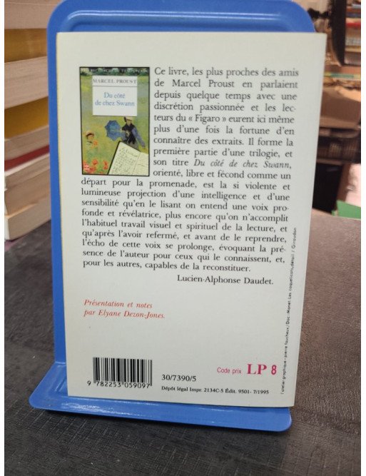 A la recherche du temps perdu, tome 1 - Du còté de chez Swann, l'oeuvre de Marcel Proust