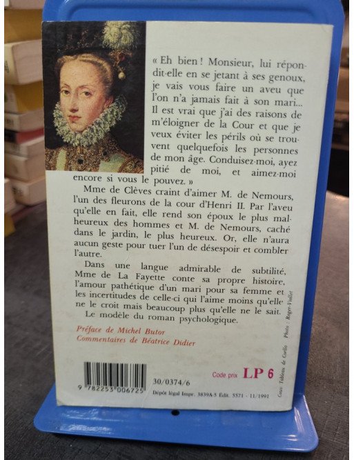 La Princesse de Clèves par Madame de La Fayette