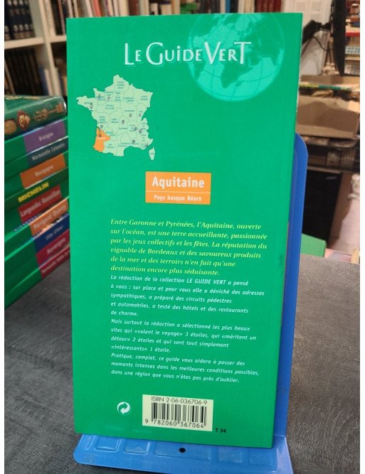 Aquitaine Pays Basque Bearn par Michelin Travel Publications