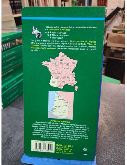 Pyrénées, Aquitaine, Còte Basque par Michelin