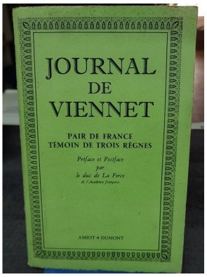 Journal de Viennet, pair de...