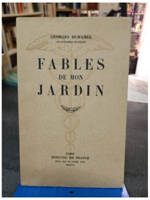 Fables de mon jardin : les...