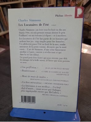 Les Locataires De L'été de Charles Simmons : Un roman initiatique poignant