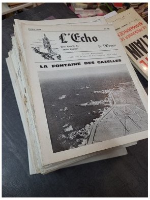 Lot Revue L'Echo de l'Oranie