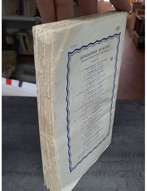 Vue générale de la Méditerranée par André Siegfried