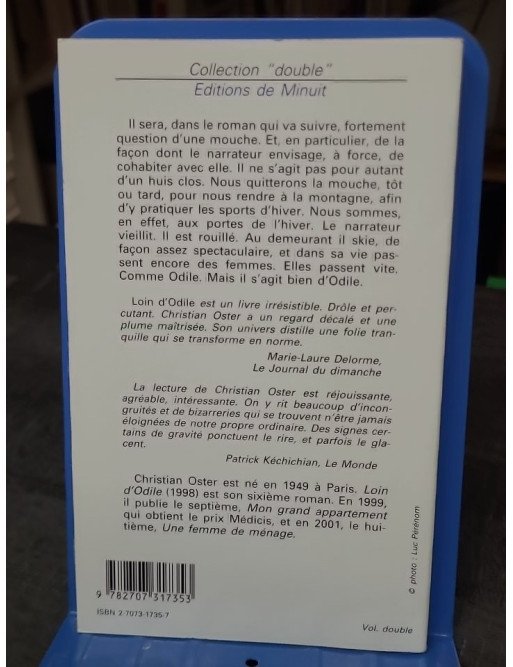 Loin d'Odile, un roman irrésistible de Christian Oster