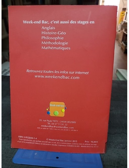 Français au baccalauréat / document de travail par Week-End Bac