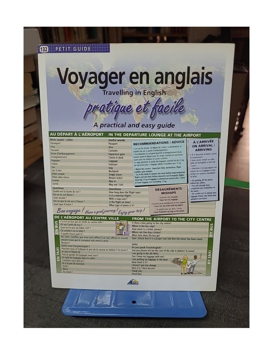 VOYAGER EN ANGLAIS PRATIQUE ET FACILE