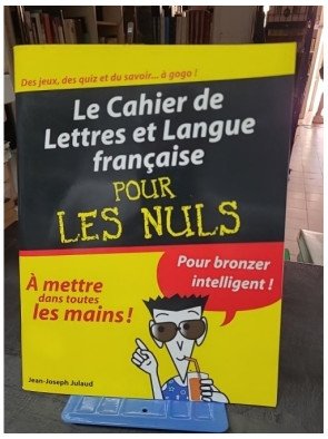 Le cahier de lettres et de...