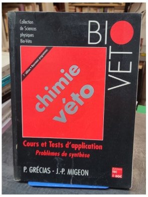 Chimie, Véto. Collection...