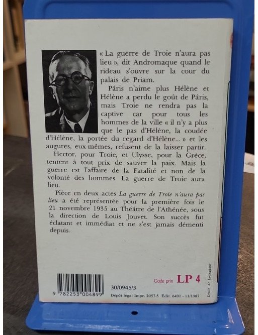 La guerre de Troie n'aura pas lieu par Jean Giraudoux