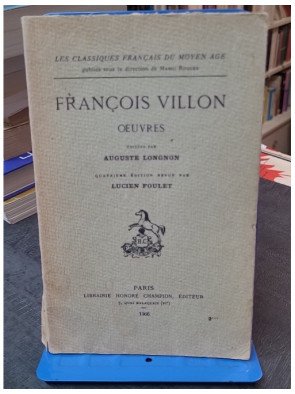 Oeuvres, par François...