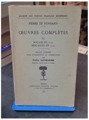 Oeuvres complètes, Tome VI,...