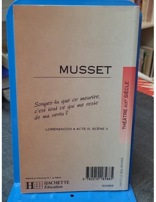 Lorenzaccio - Texte intégral, d'Alfred de Musset