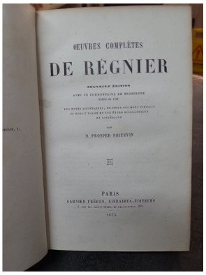 Œuvres complètes, de...