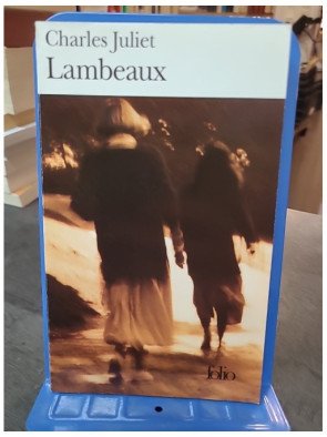 Lambeaux de Charles Juliet...