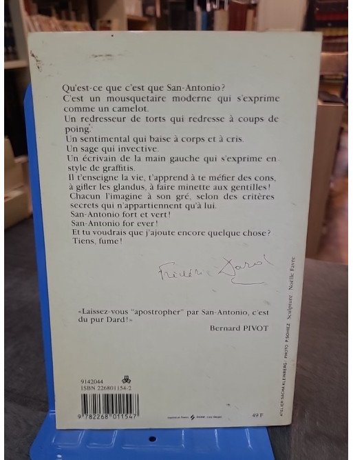 San-Antonio entre en scène - Monologue par Frédéric Dard : L'univers unique de San-Antonio